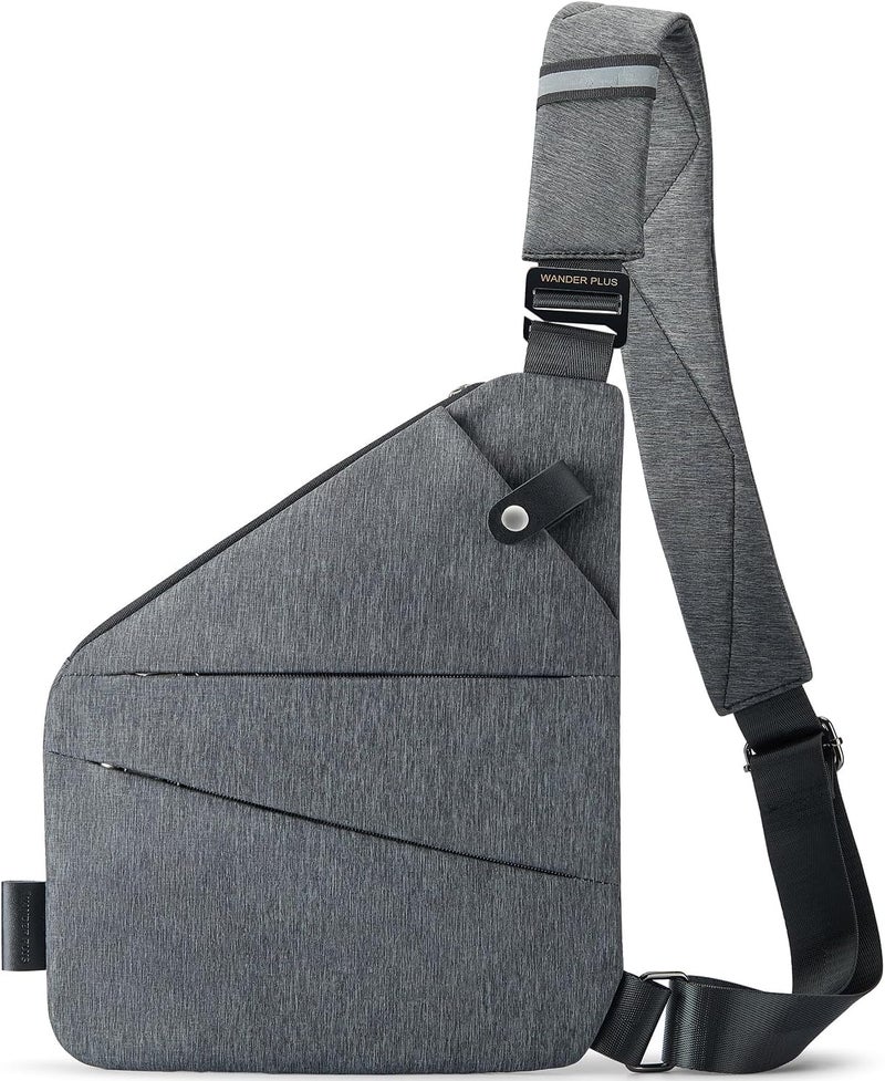 WANDER PLUS ® Anti Theft Crossbody Bag, Shoulder Bag Anti-theft Design for Travel, Sport, Work - Image 1